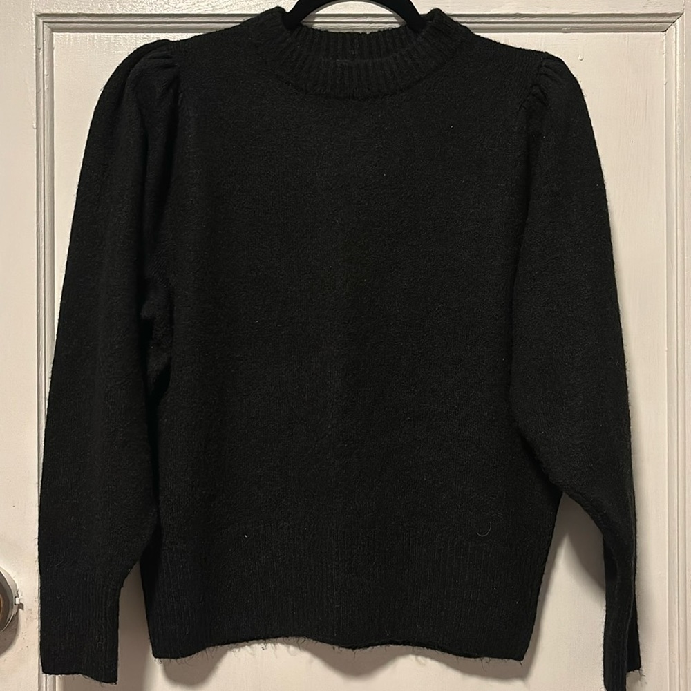 Puff sleeve sweater